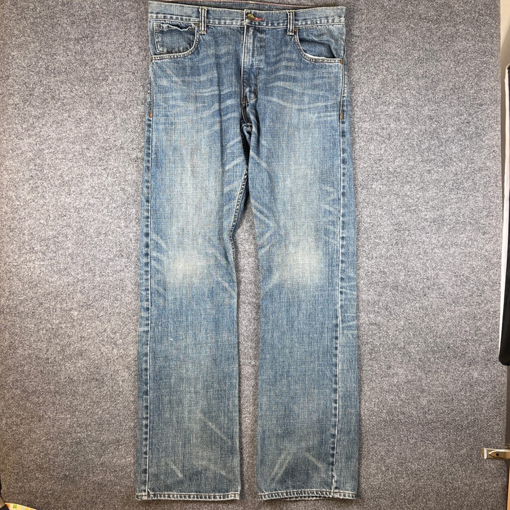 Vintage Levis SilverTab Jeans Mens 36x36 Blue Bootcut Denim Western Y2K